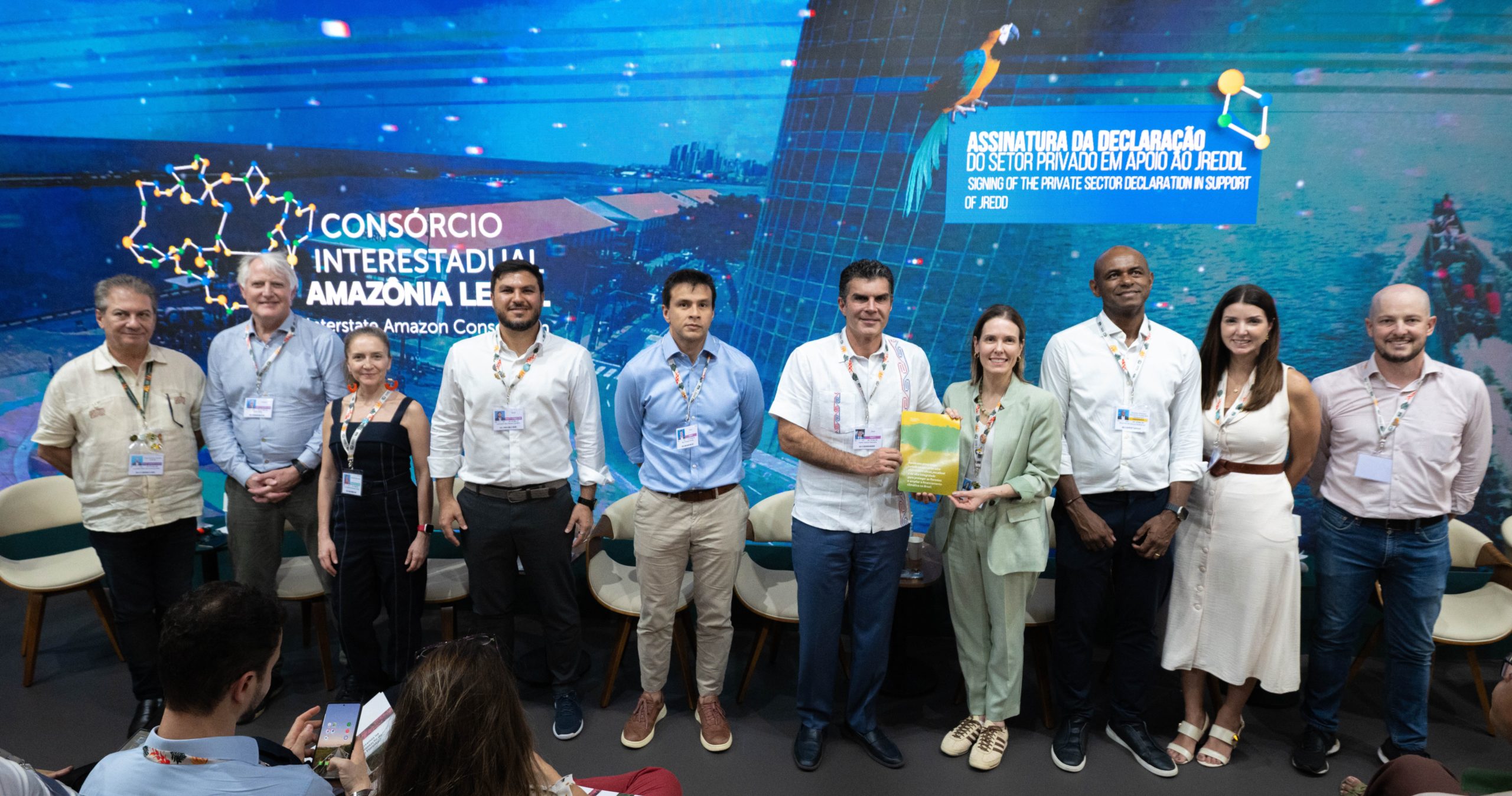 Joint Declaration of Support by Race to Belem, Itau and Brazilian companies 1 large